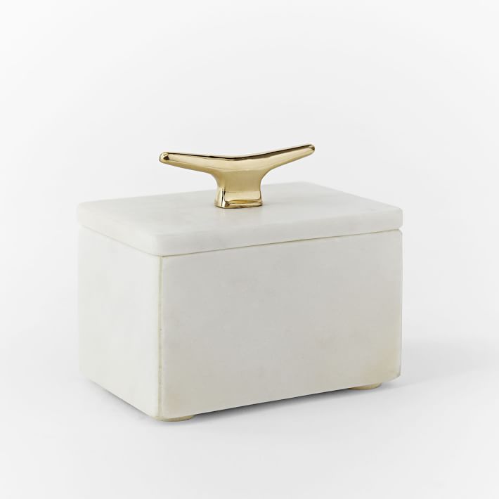 West Elm Marble Box