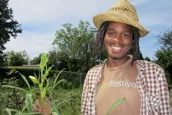 Crop Management Co-Instructor Chris Bolden Newsome