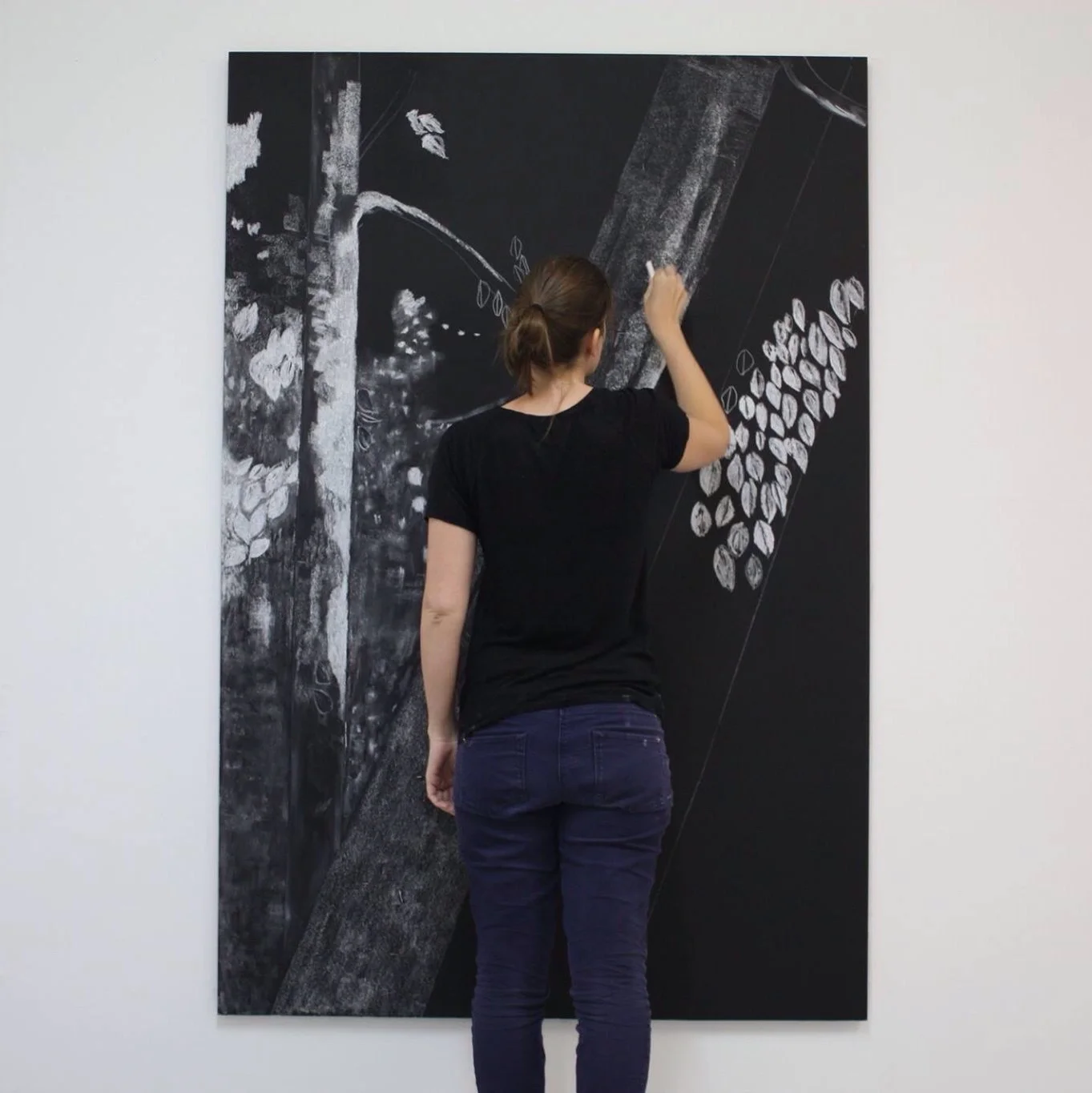 Drawing In My Studio at Winchester School of Art, U.K.
