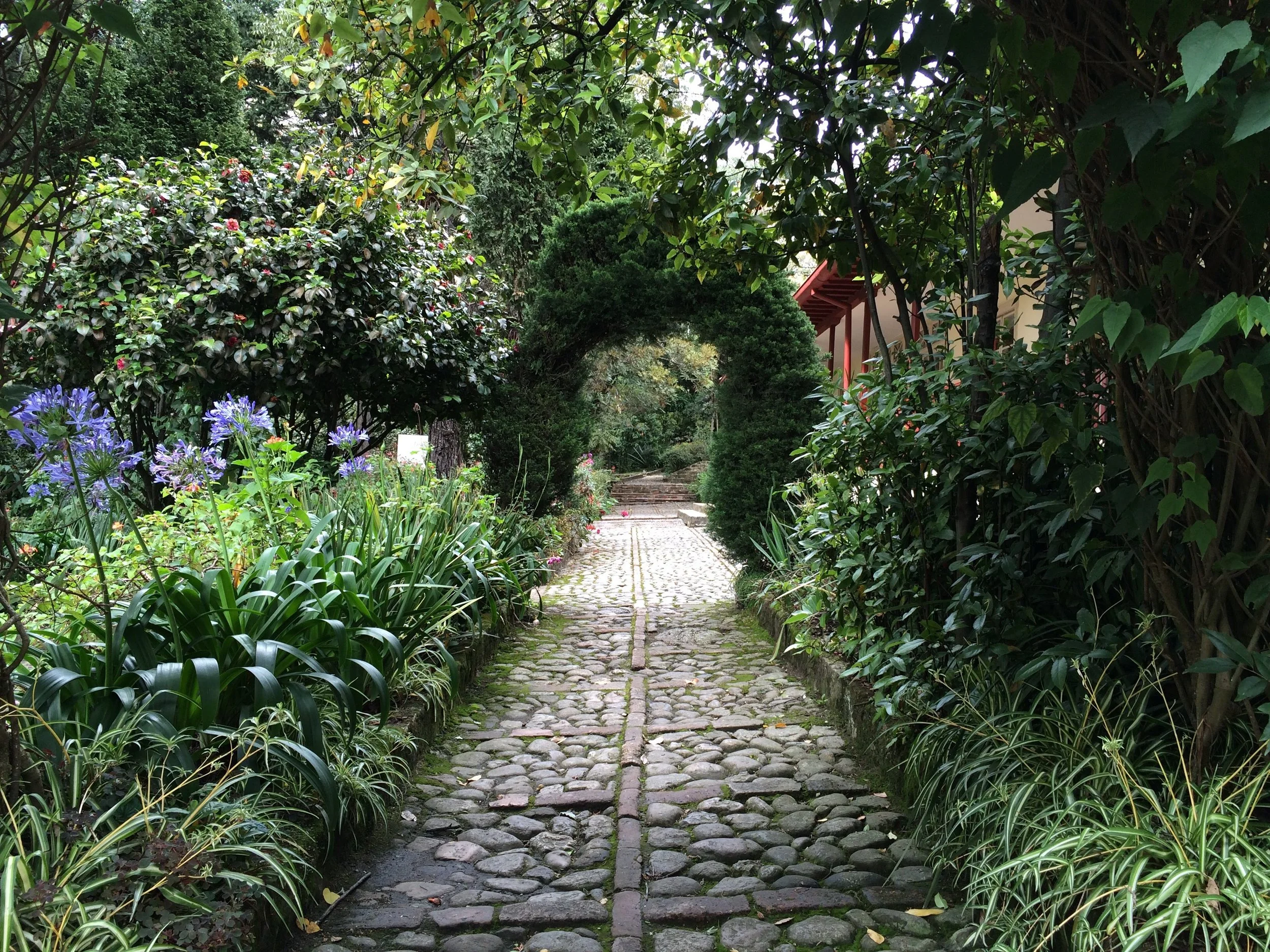 Bolívars a Garden in Bogotá, Colombia