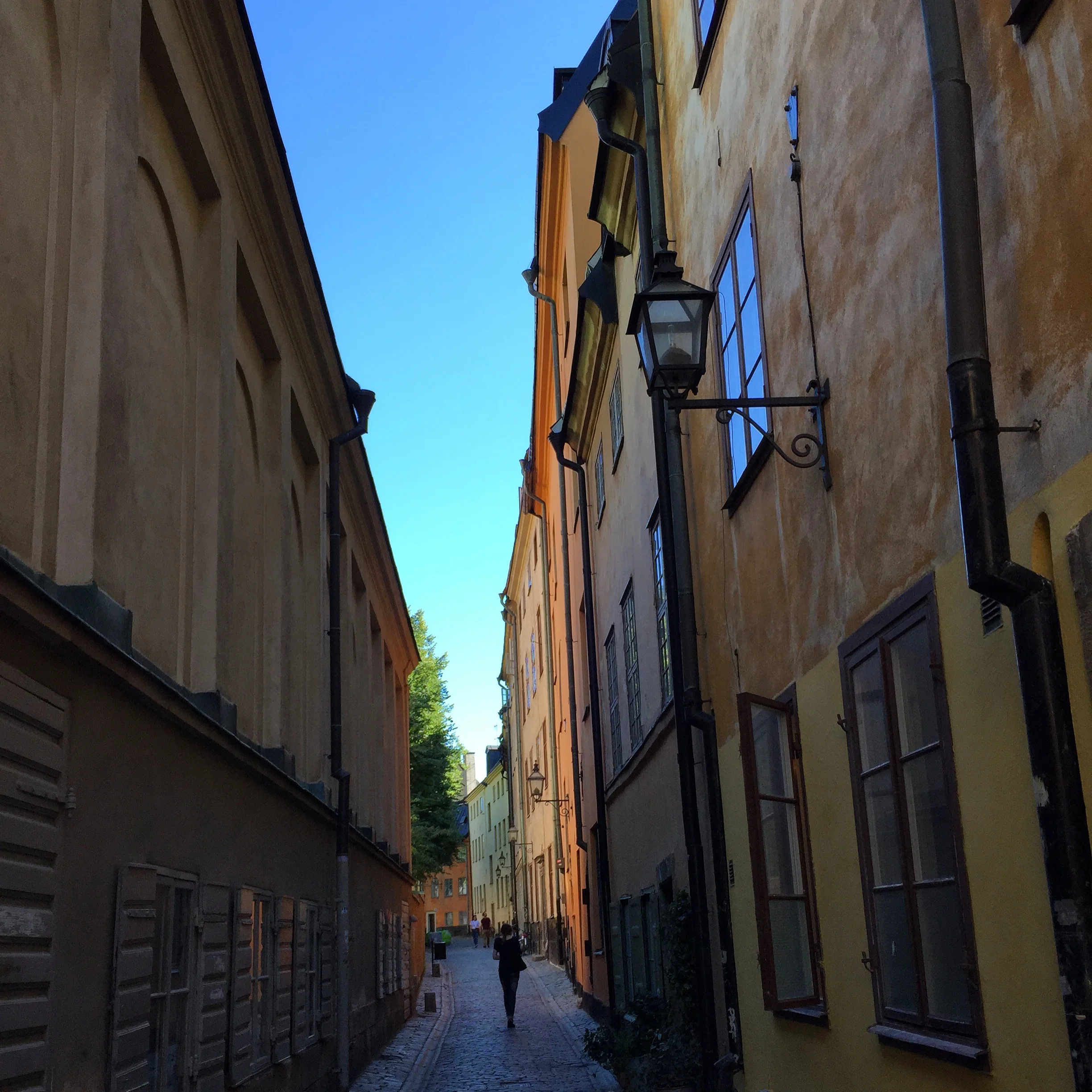 Stockholm side street.