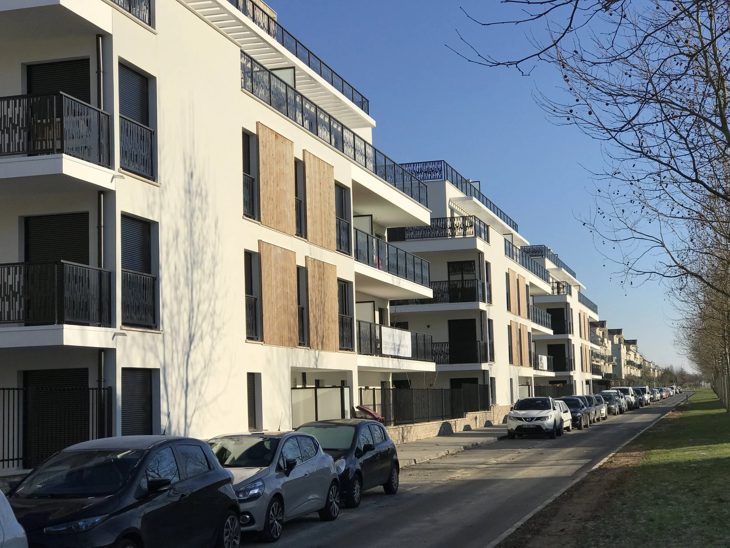 Vue d'ensemble de la résidence