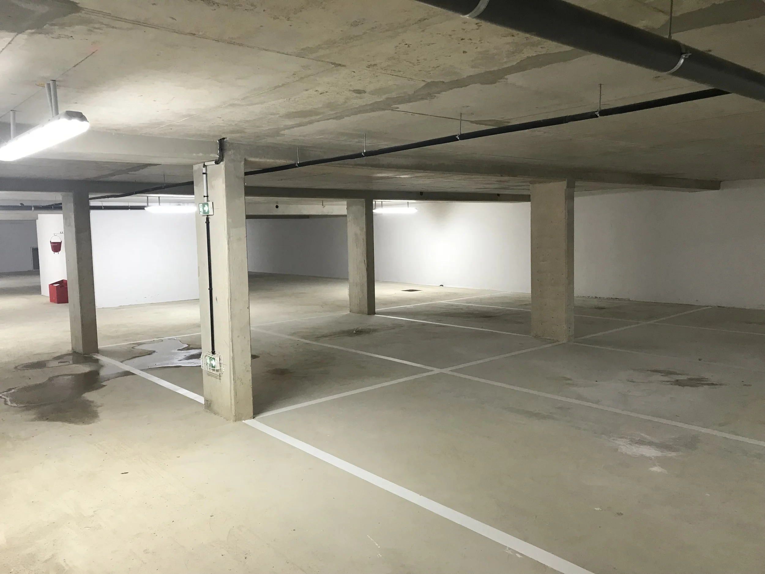 Emplacement de parking en sous sol