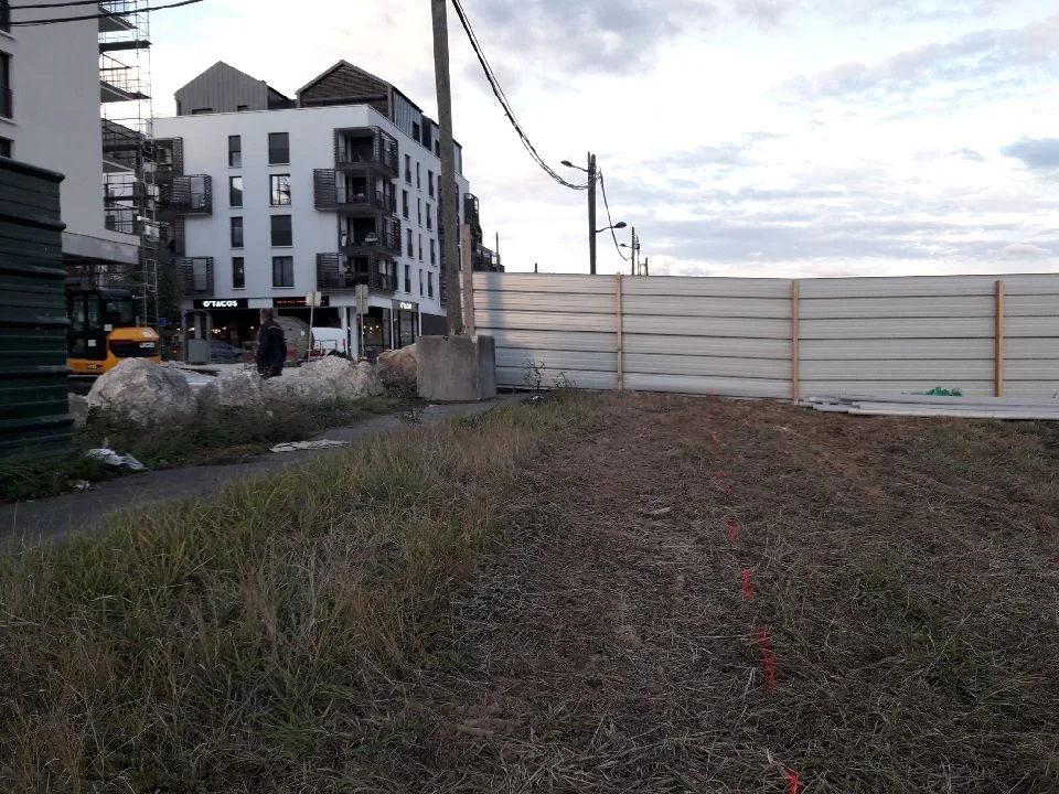 pose des clotures de chantier