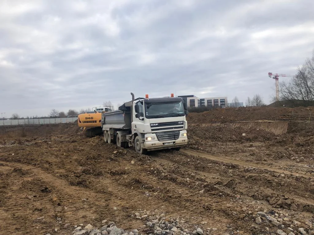 Finalisation du terrassement