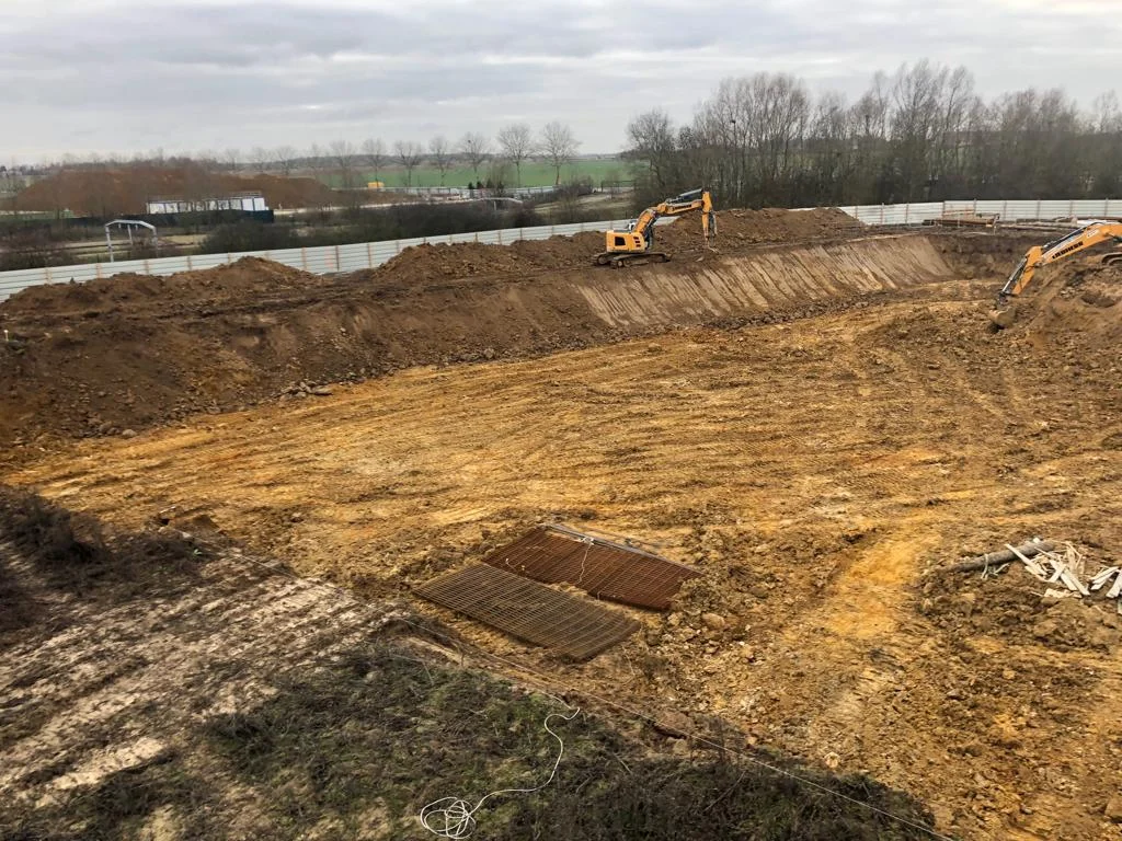 Réalisation des talus