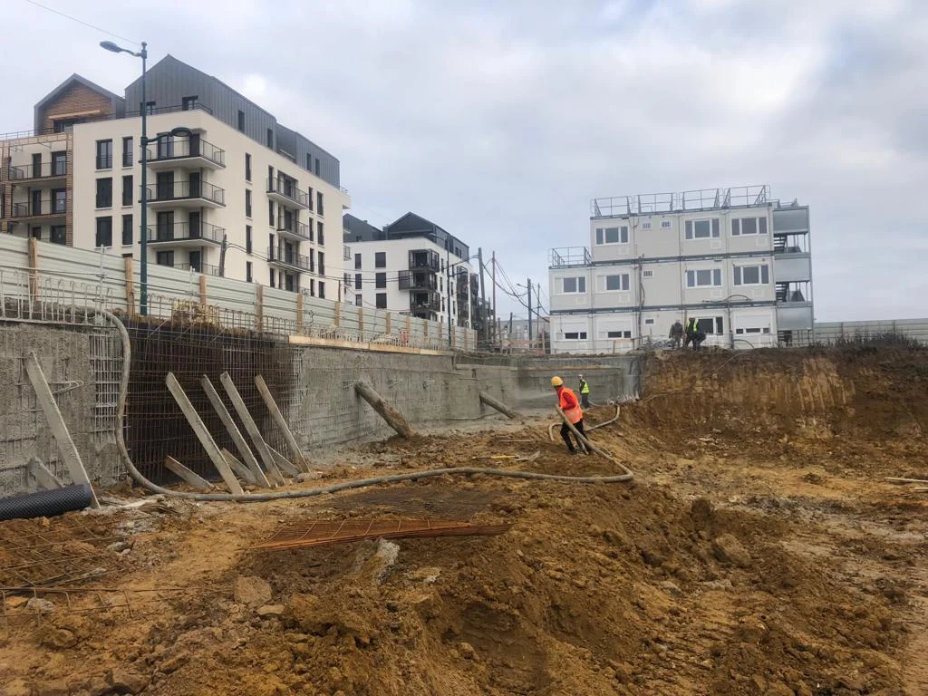 Réalisation des voiles contre terre