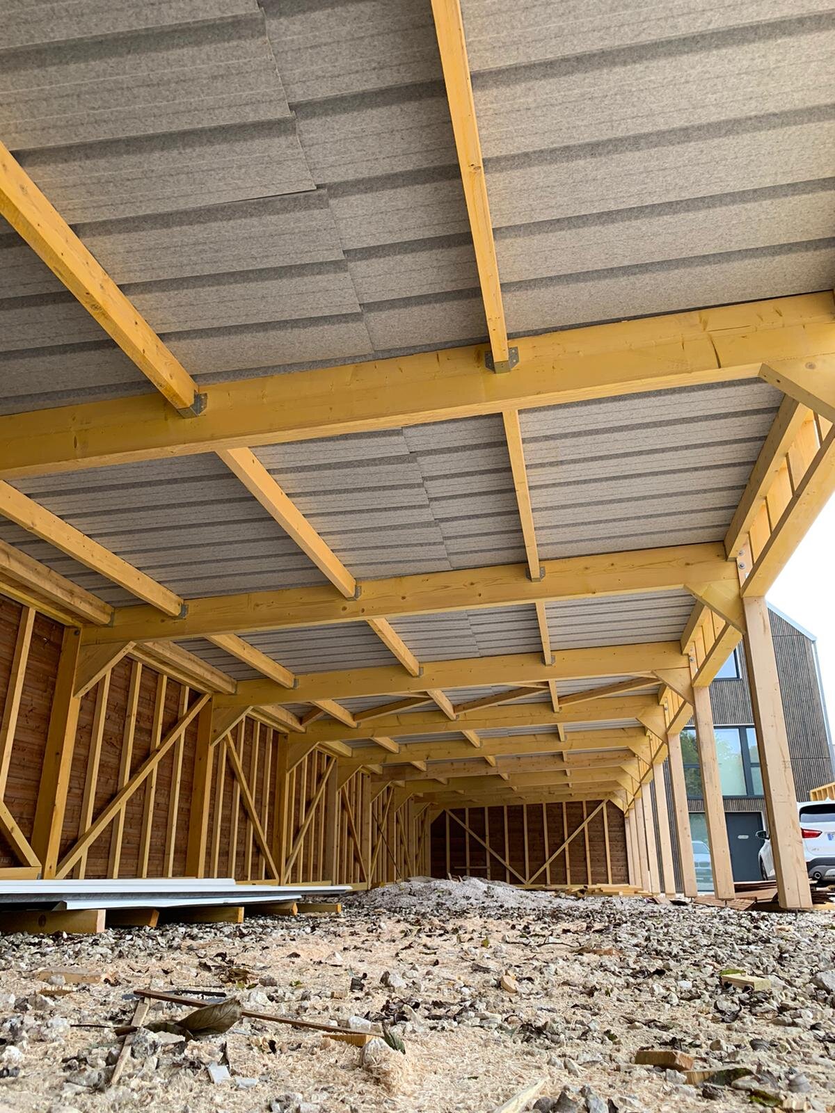 Réalisation des box extérieurs