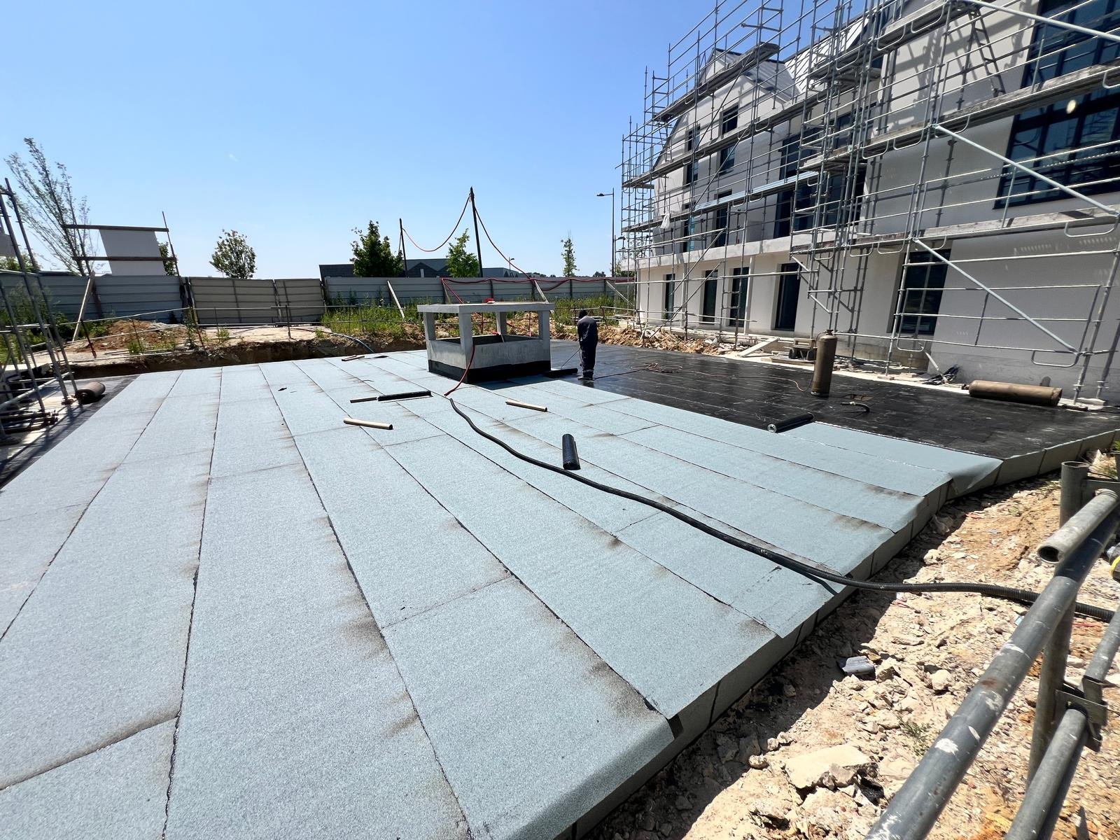 Réalisation des terrasses étanchées