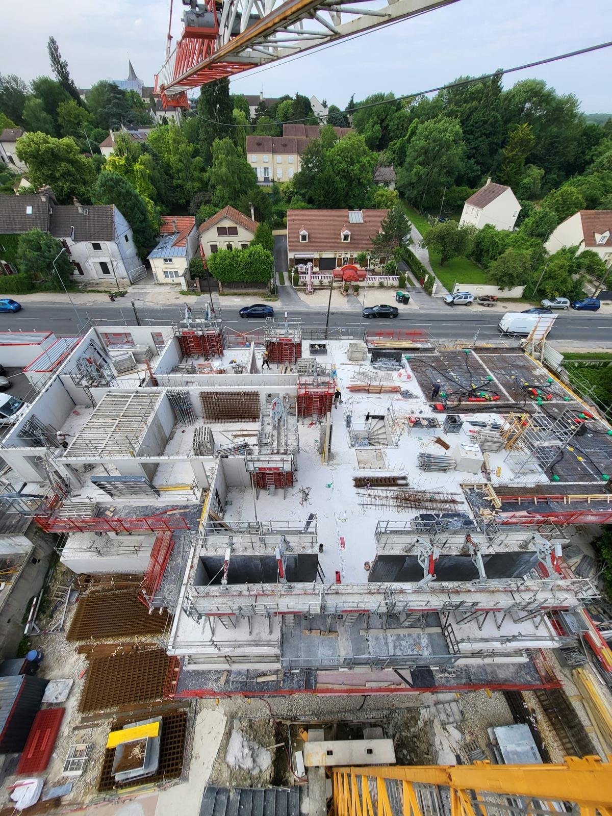 Vue depuis la grue