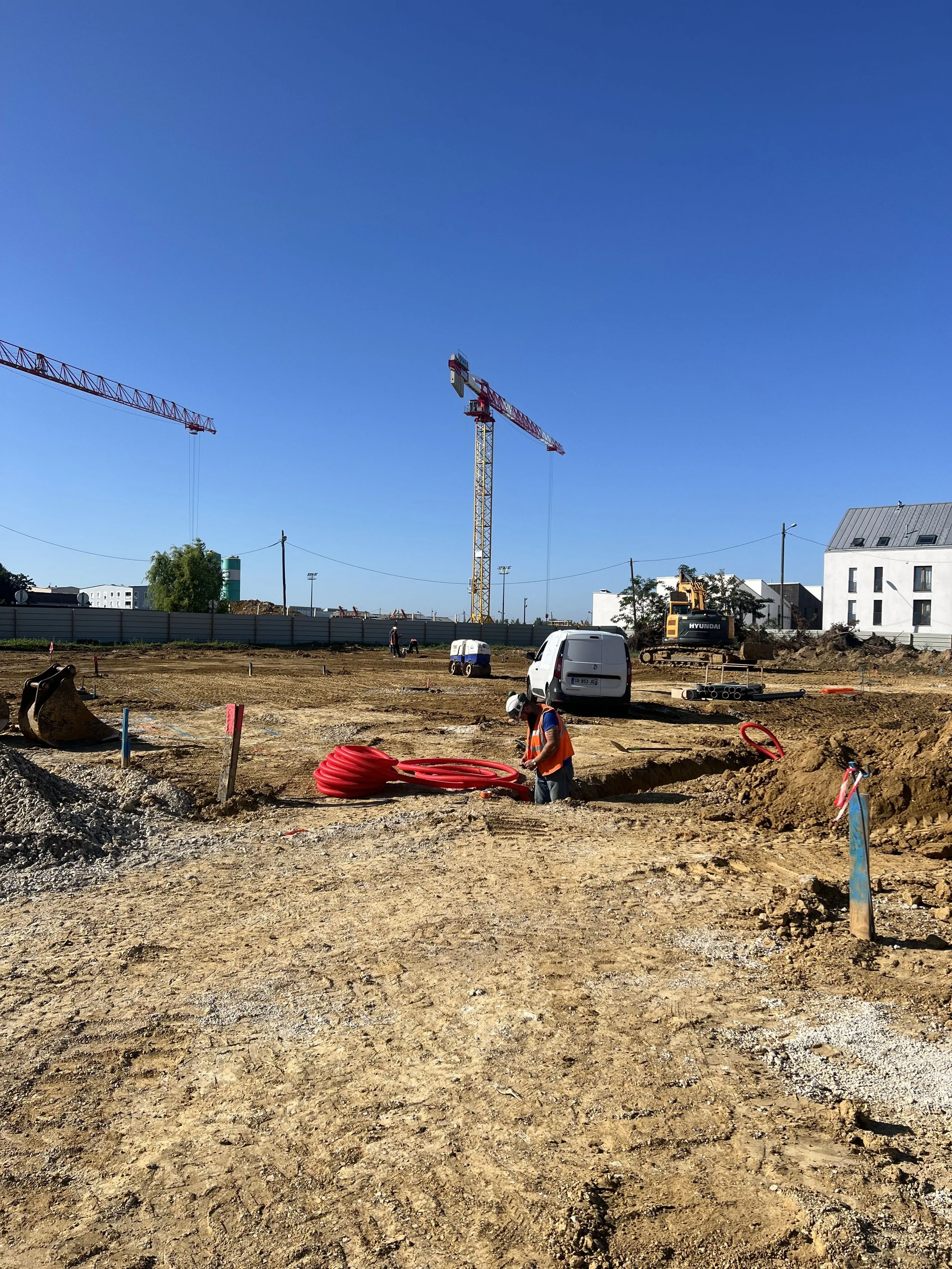 Réalisation des VRD