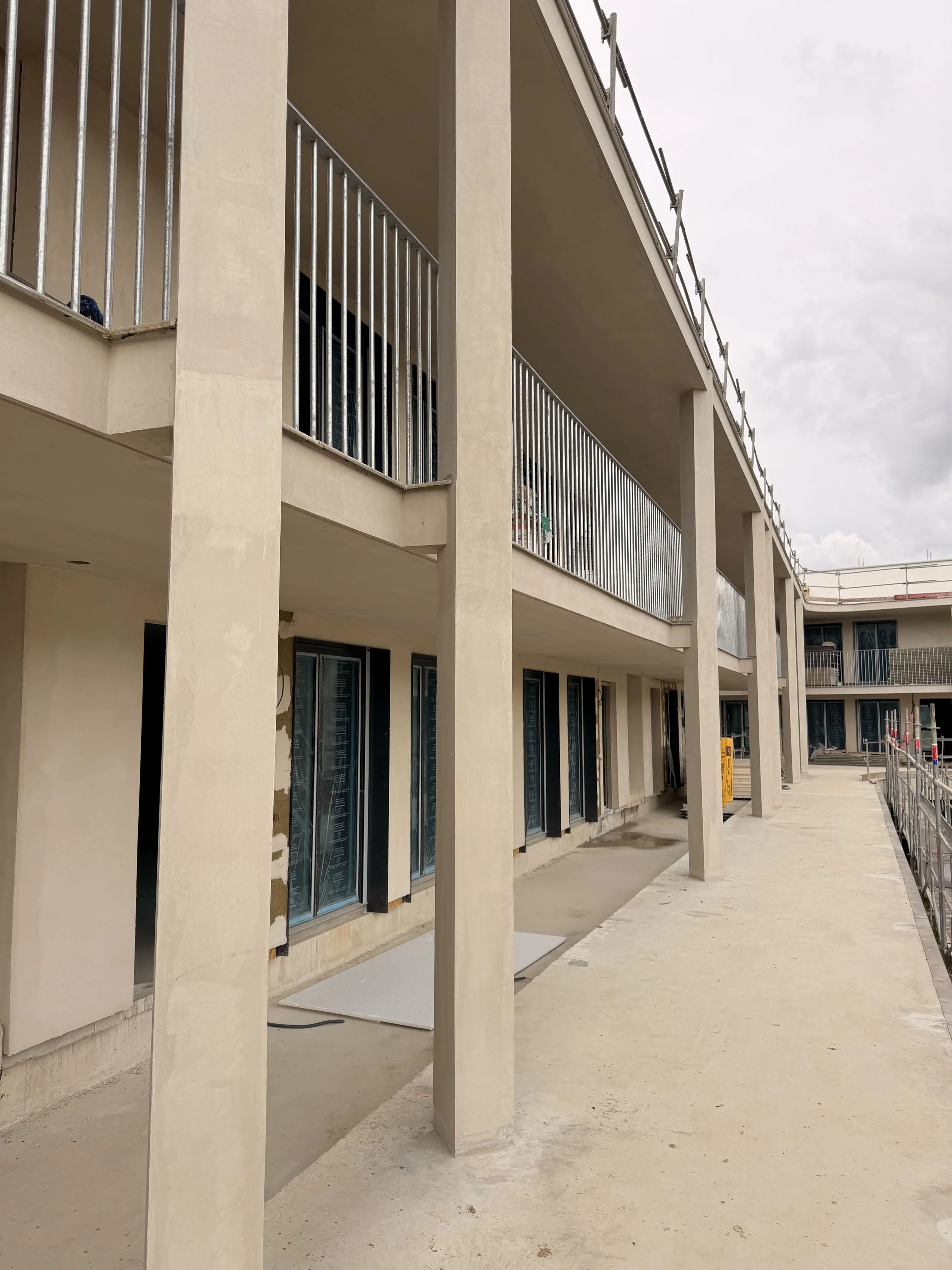 Aperçu sur les coursives exterieures