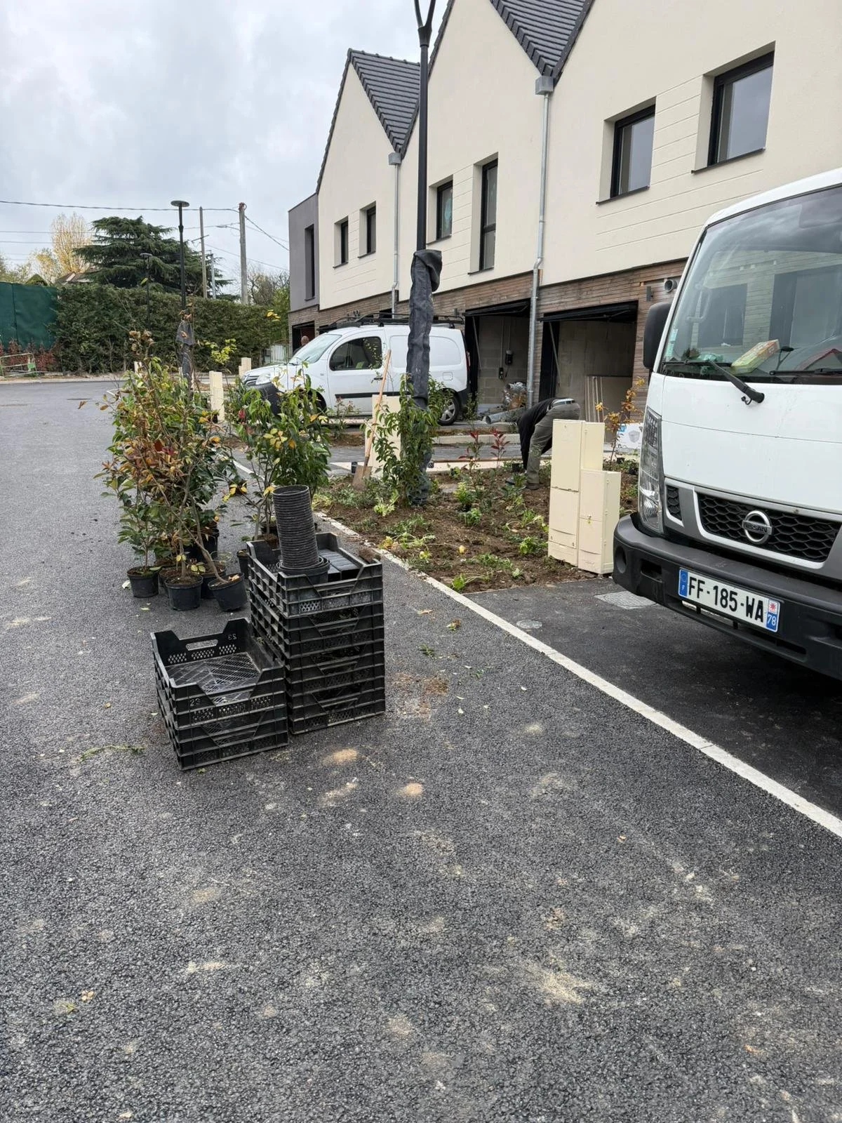 Plantation des espaces verts