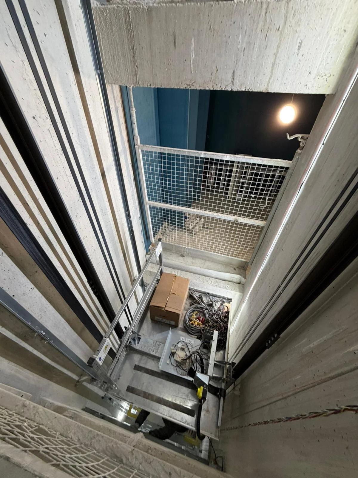 Aperçu de la gaine d'ascenseur