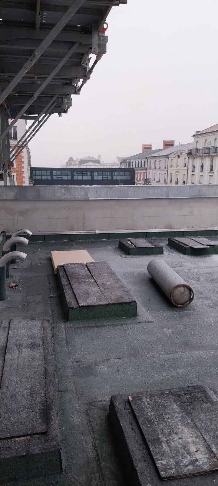 Réalisation de l'étanchéité