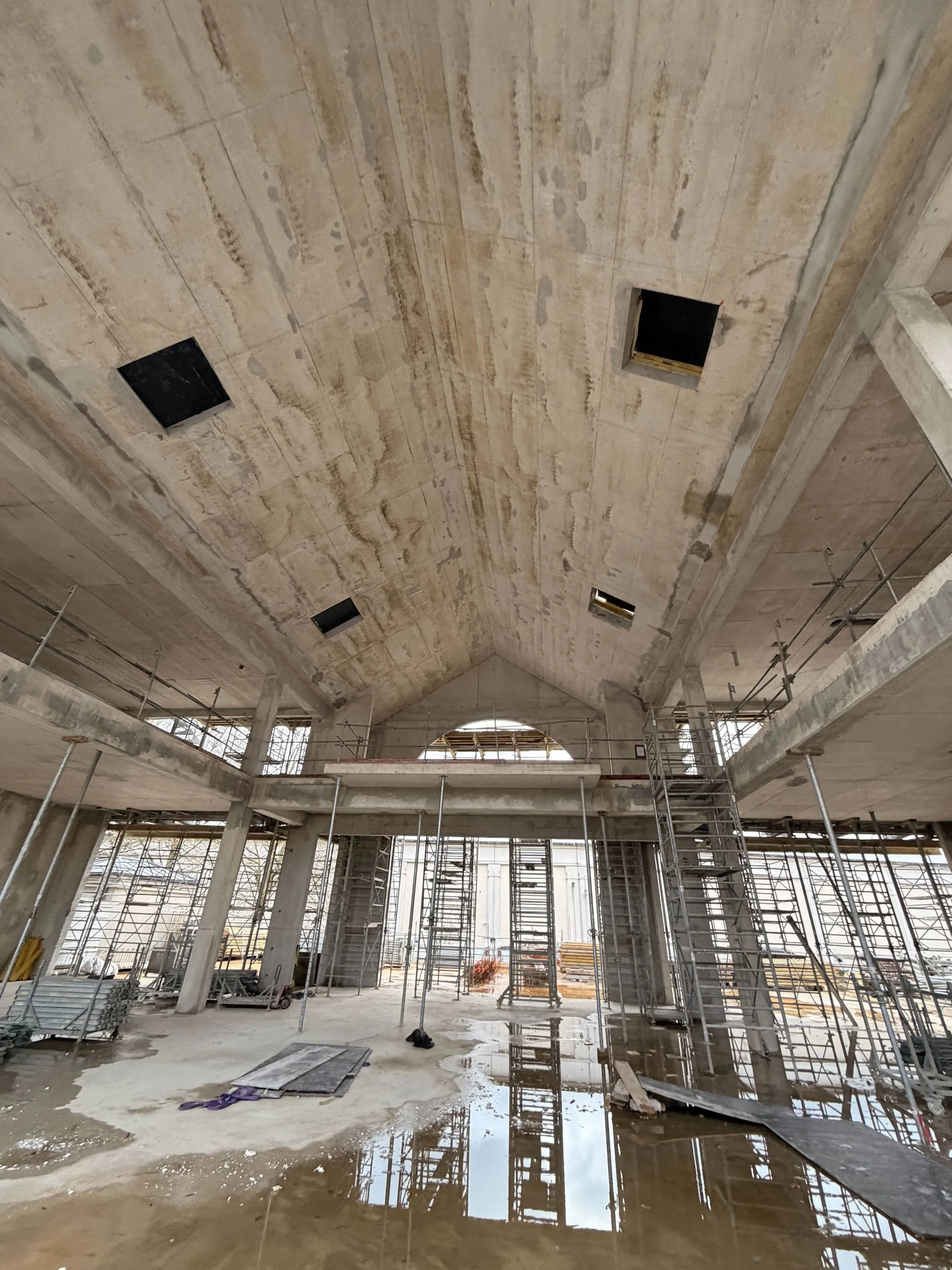 Vue intérieure de la brasserie