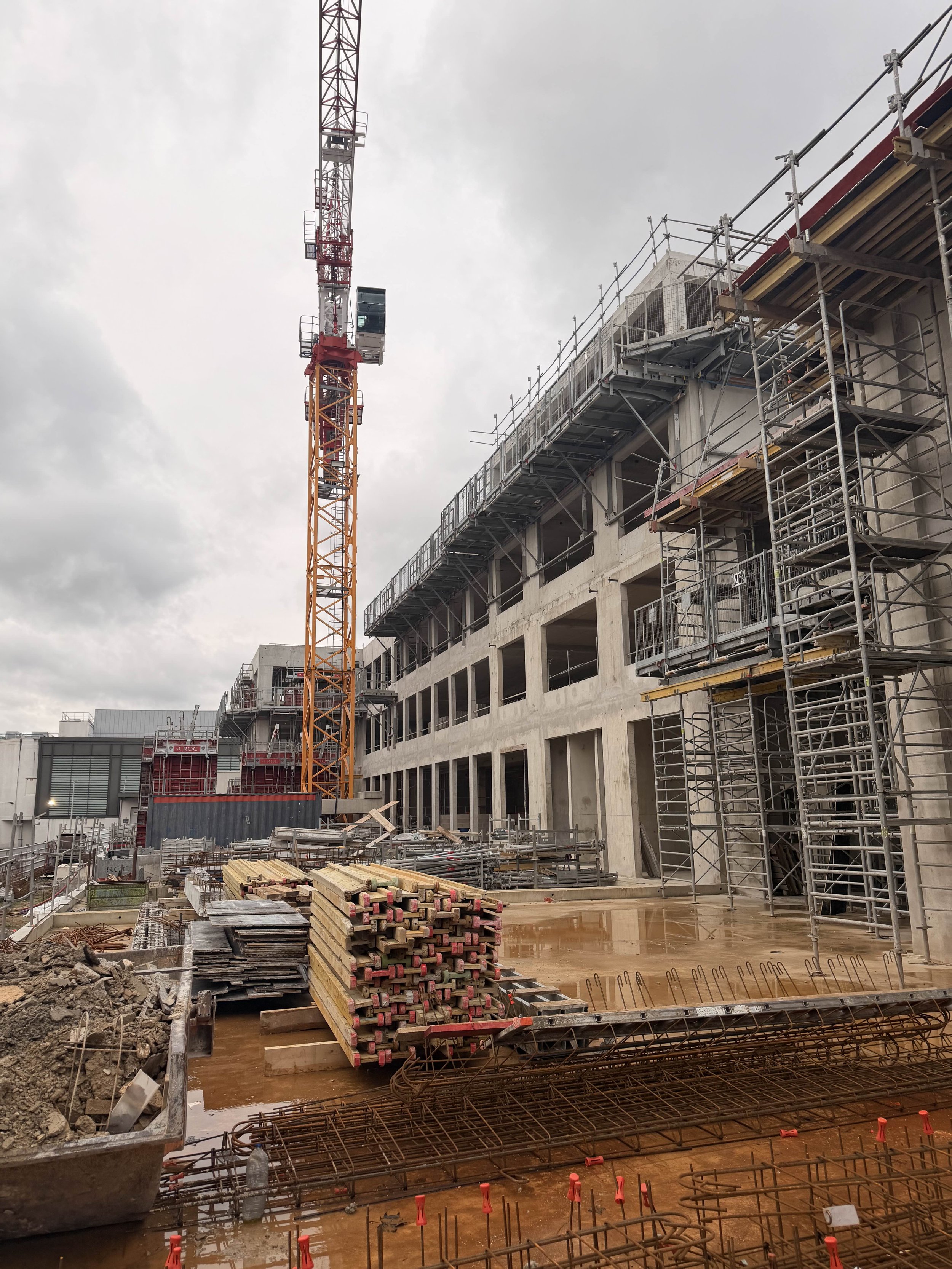 Achèvement du gros oeuvre