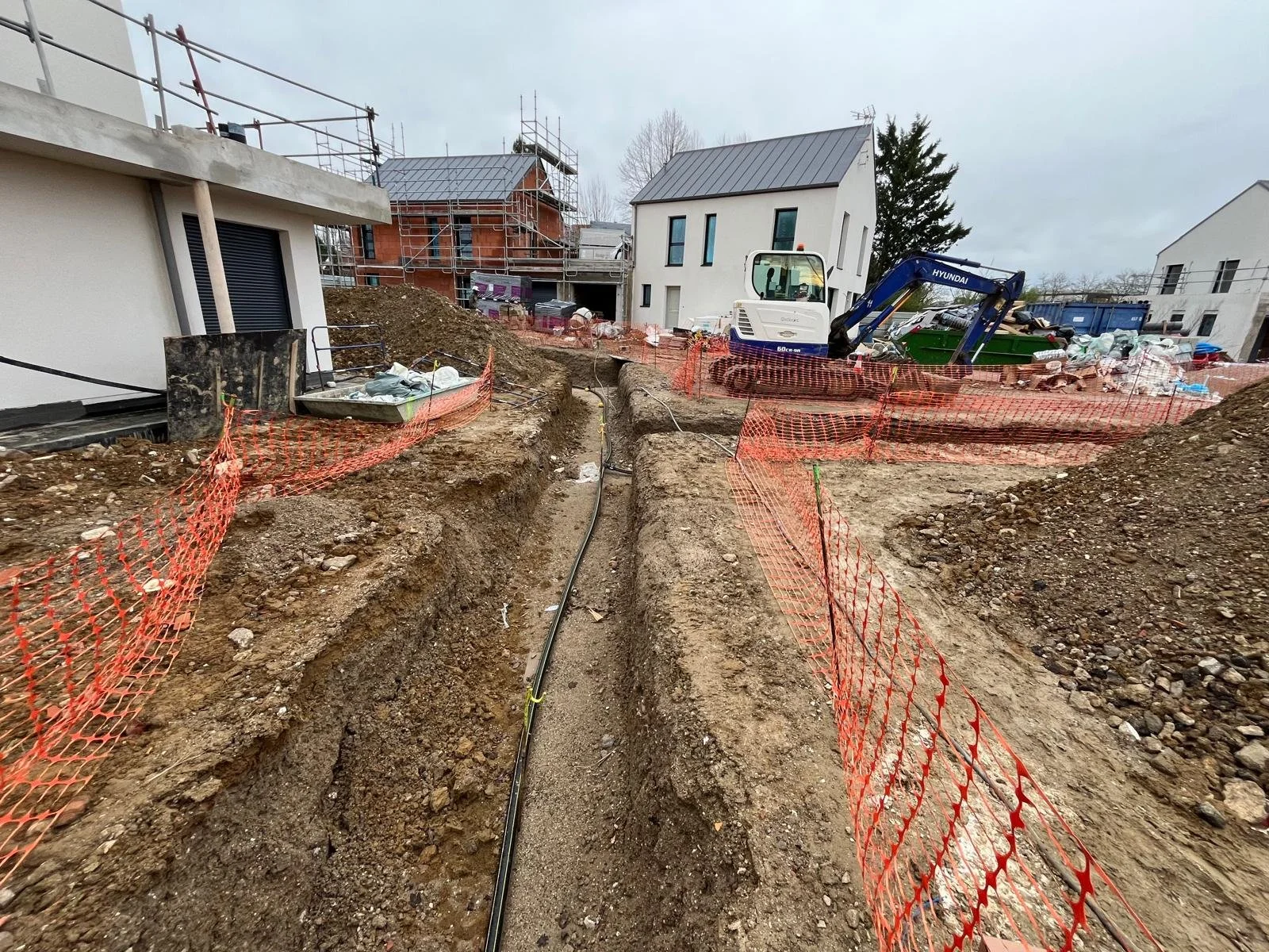 Réalisation des VRD