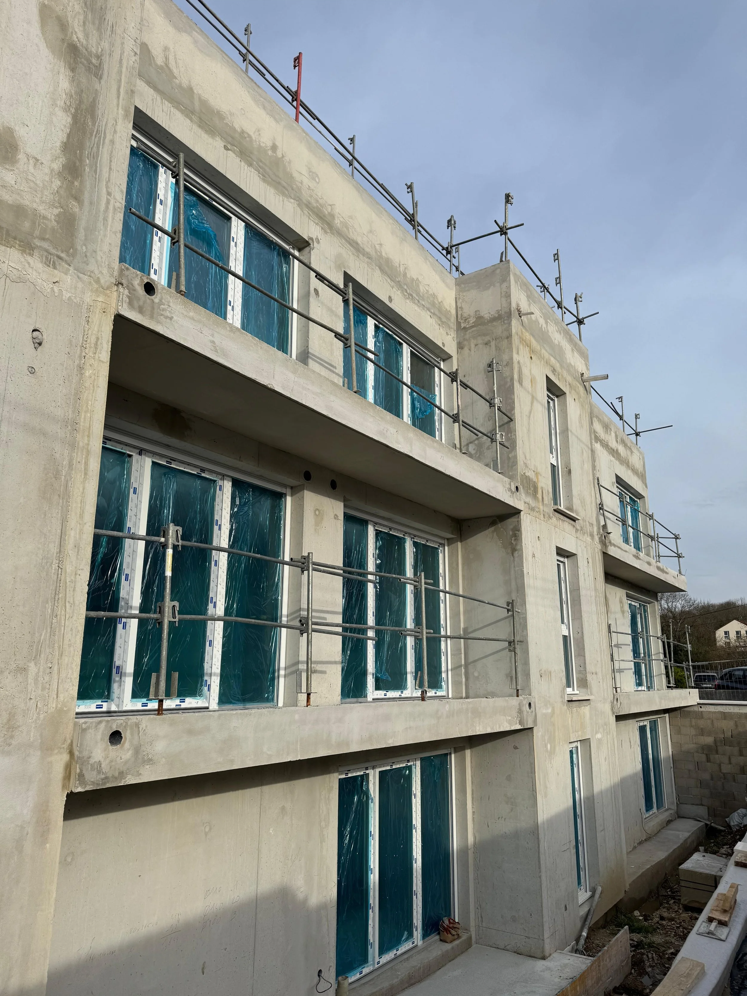 Achèvement du gros oeuvre