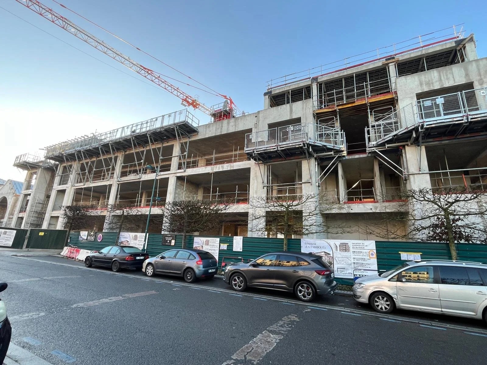 Achèvement du gros oeuvre