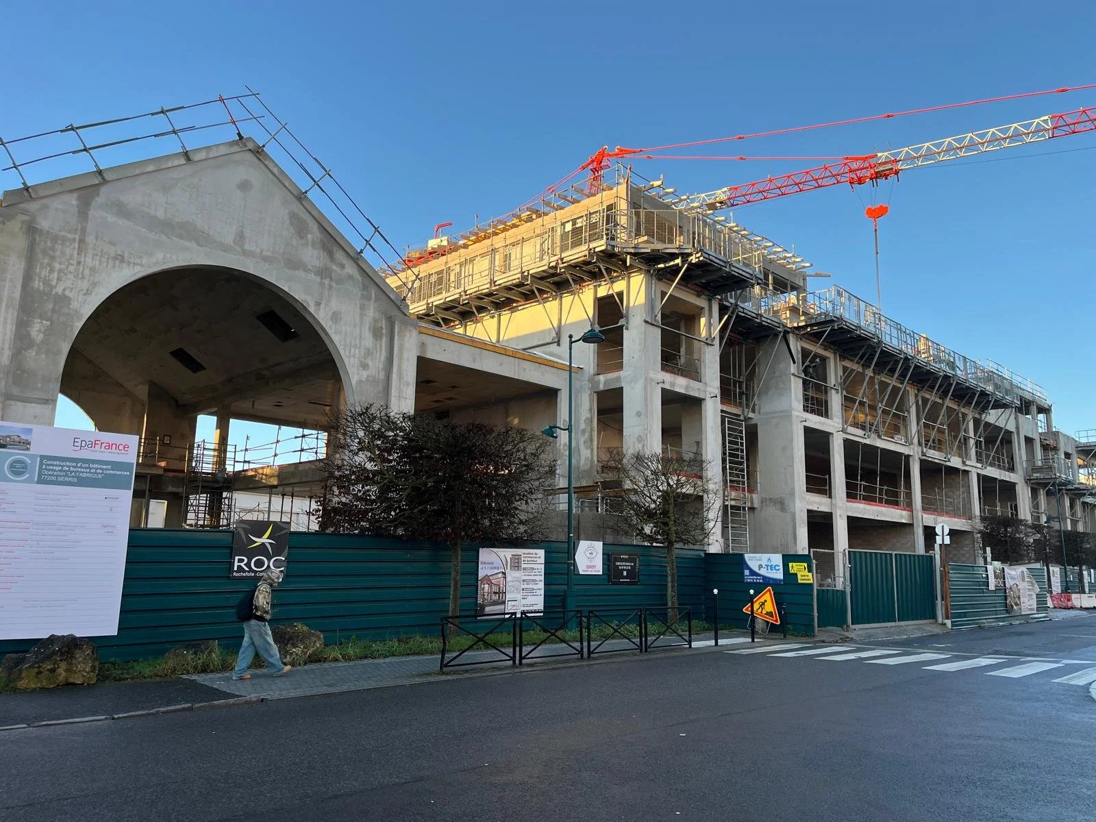 Achèvement du gros oeuvre