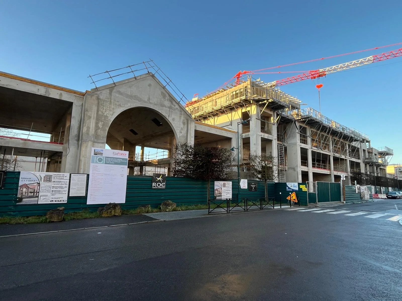 Achèvement du gros oeuvre