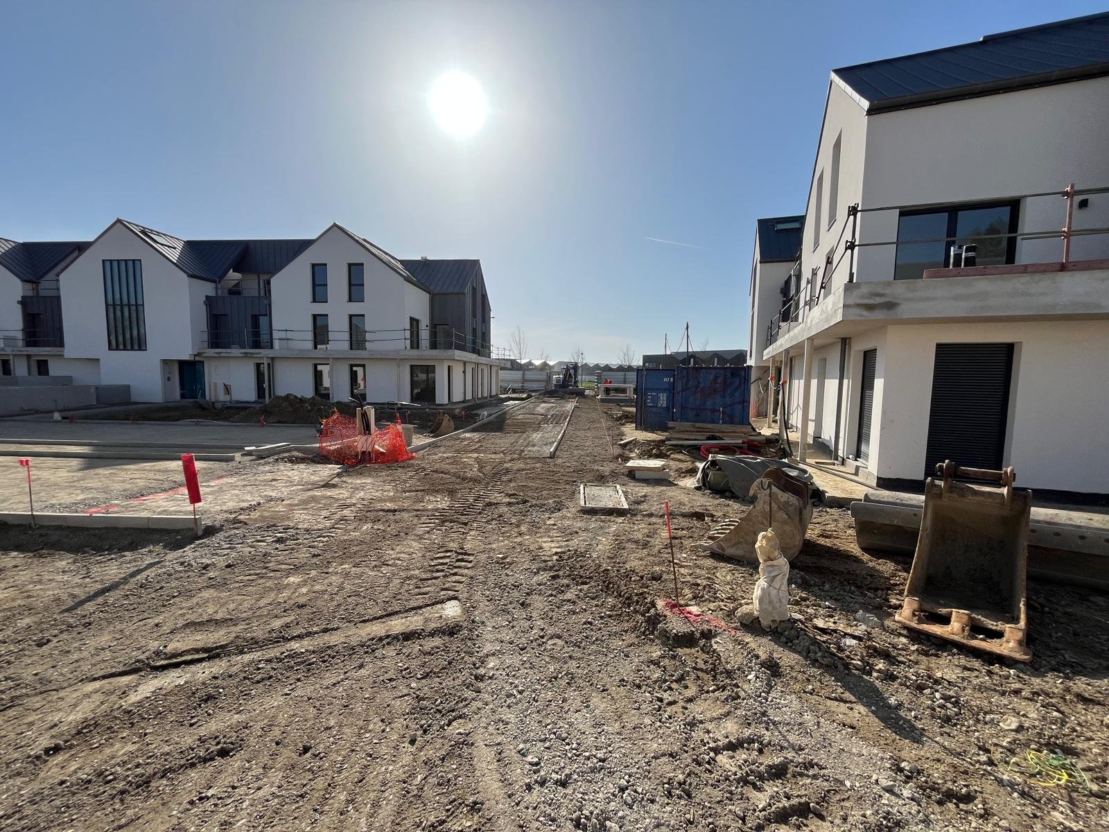 Réalisation des voies extérieures