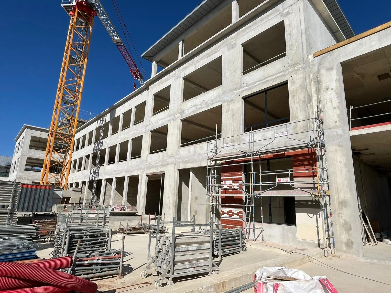 Réalisation du témoin de façade