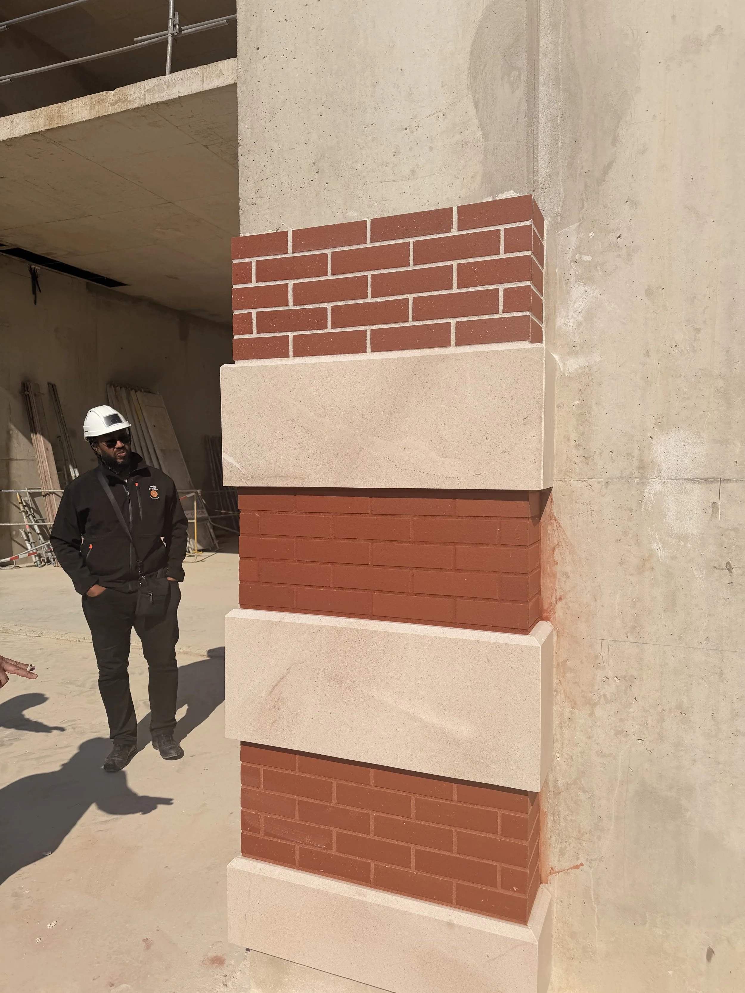 Réalisation des temoins de façade