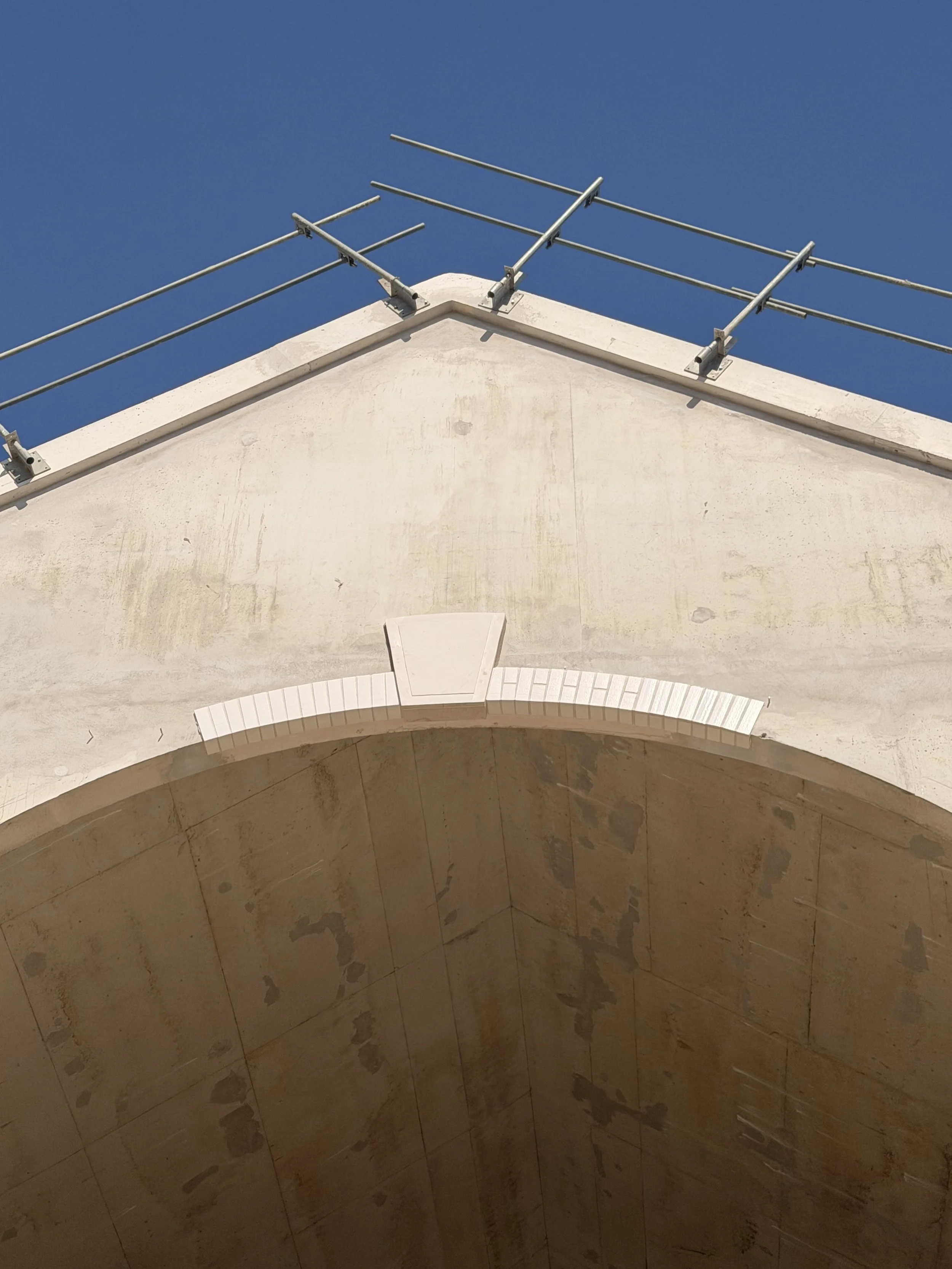 Réalisation de la clé de voute