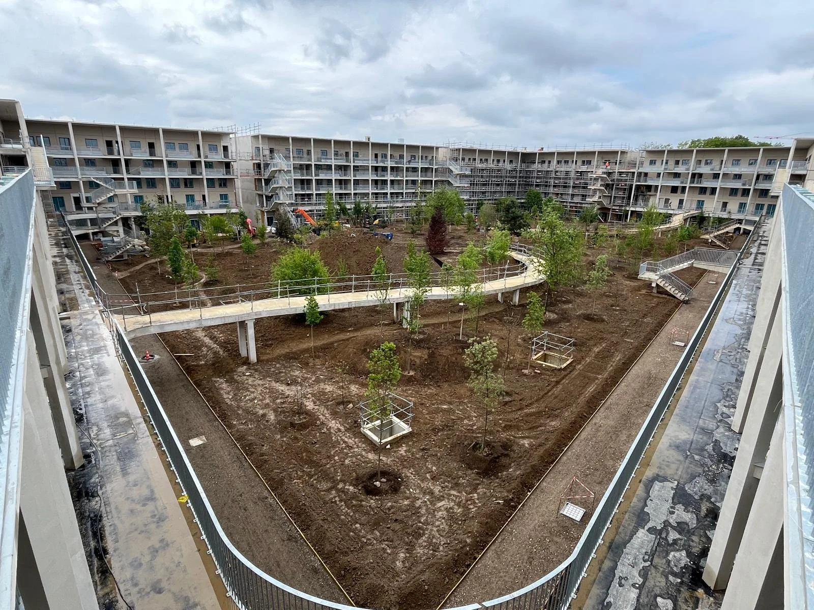 Réalisation de la foret primaire en cours