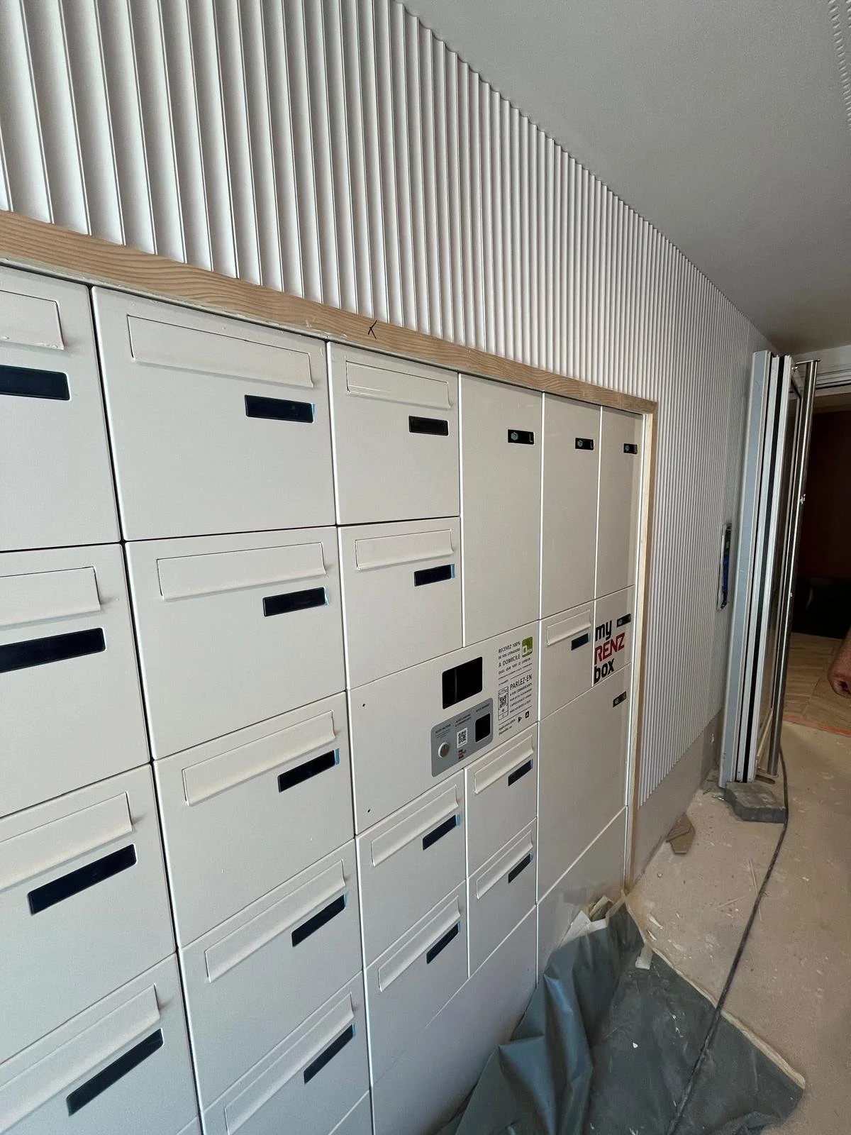 Installation des boites aux lettres connectées