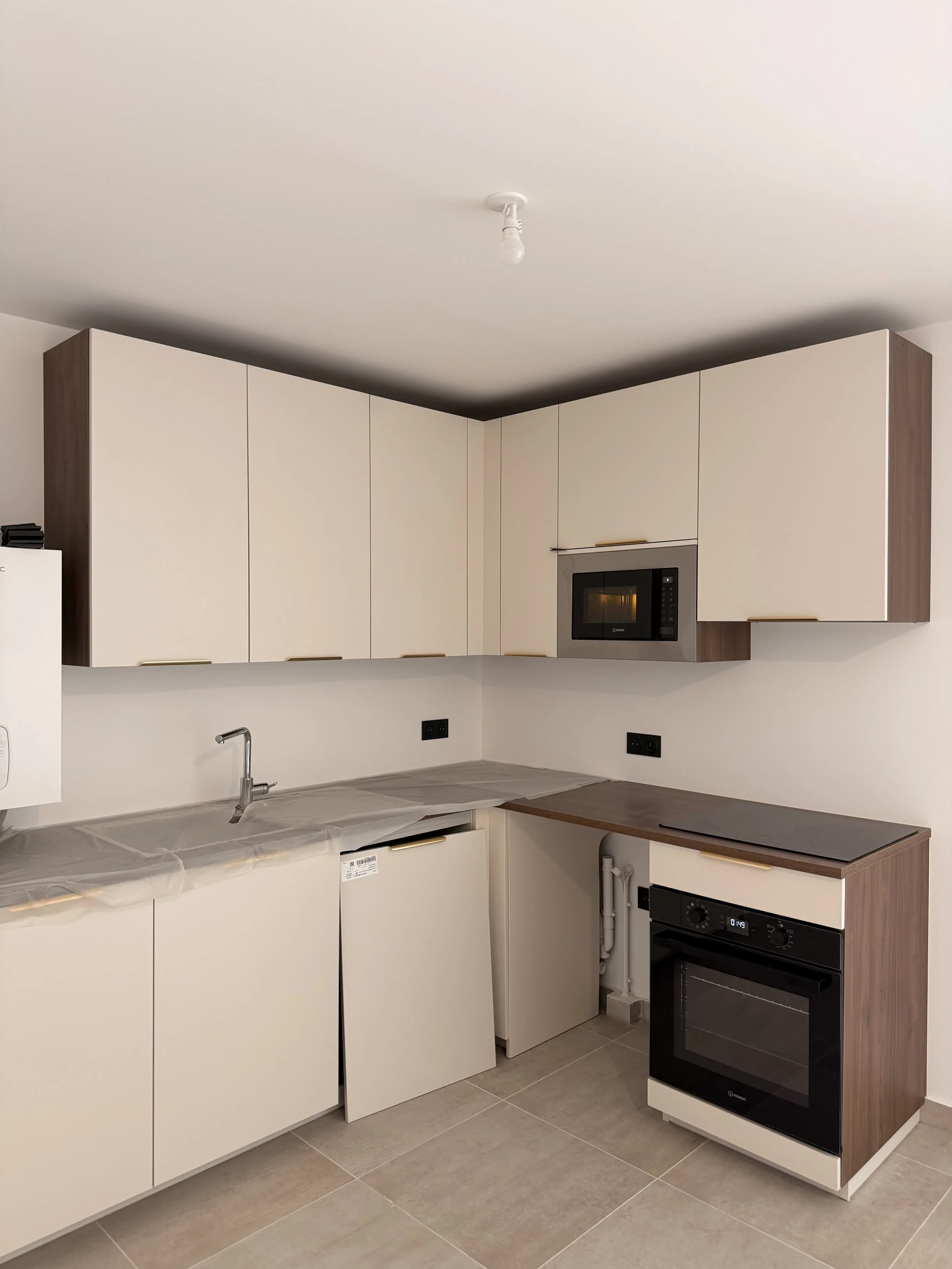Pose des cuisines