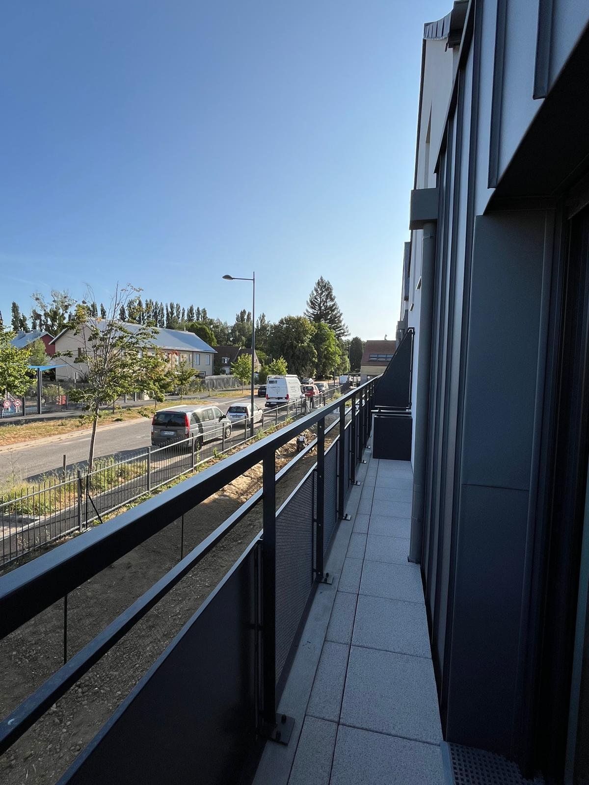 Vue depuis les extérieurs du logement