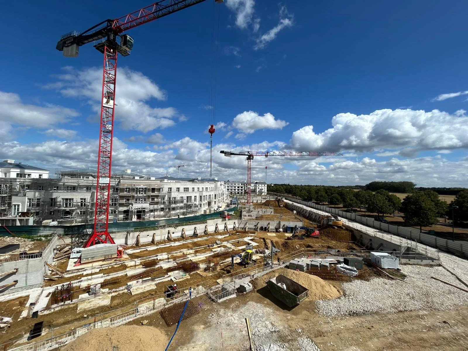 Réalisation des fondations