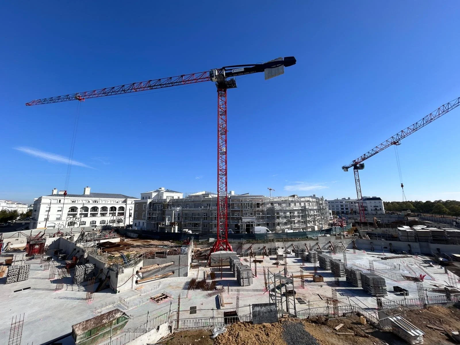 Coulage de la dalle du sous sol