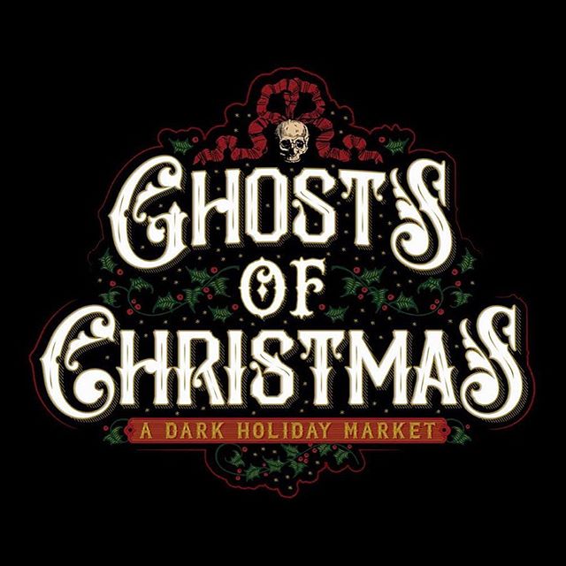 So excited for @ghostsofchristmasmarket - a special spooky holiday art market happening tomorrow at the Alameda Eagles Lodge. The vendor list is totally amazing, Krampus will be in attendance, and admission is free! So definitely come by and say hell