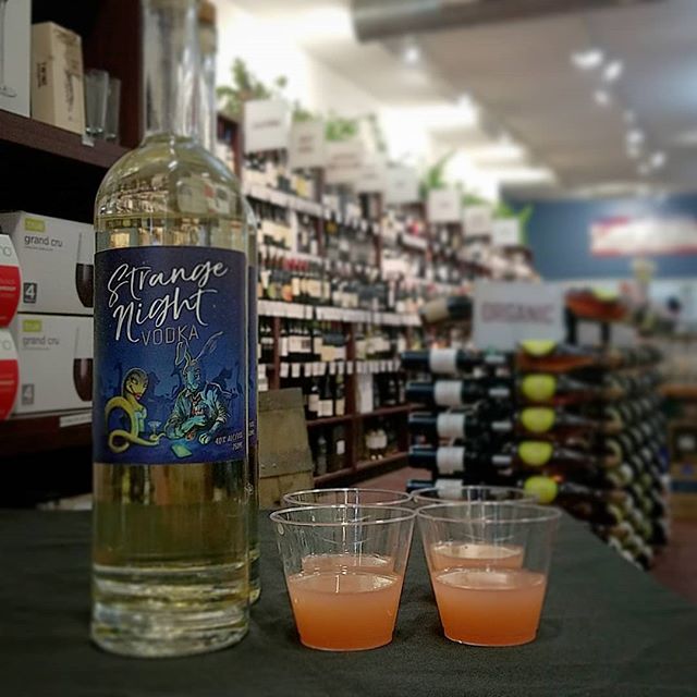 Thursday comes from Latin roots and means, &quot;It's time to pregame for Friday!&quot; Are we sure about that? Nope.

But anyways drop by Square Wine and Spirits in Long Island City for a taste of our barrel-rested Strange Night Vodka as a taste or 
