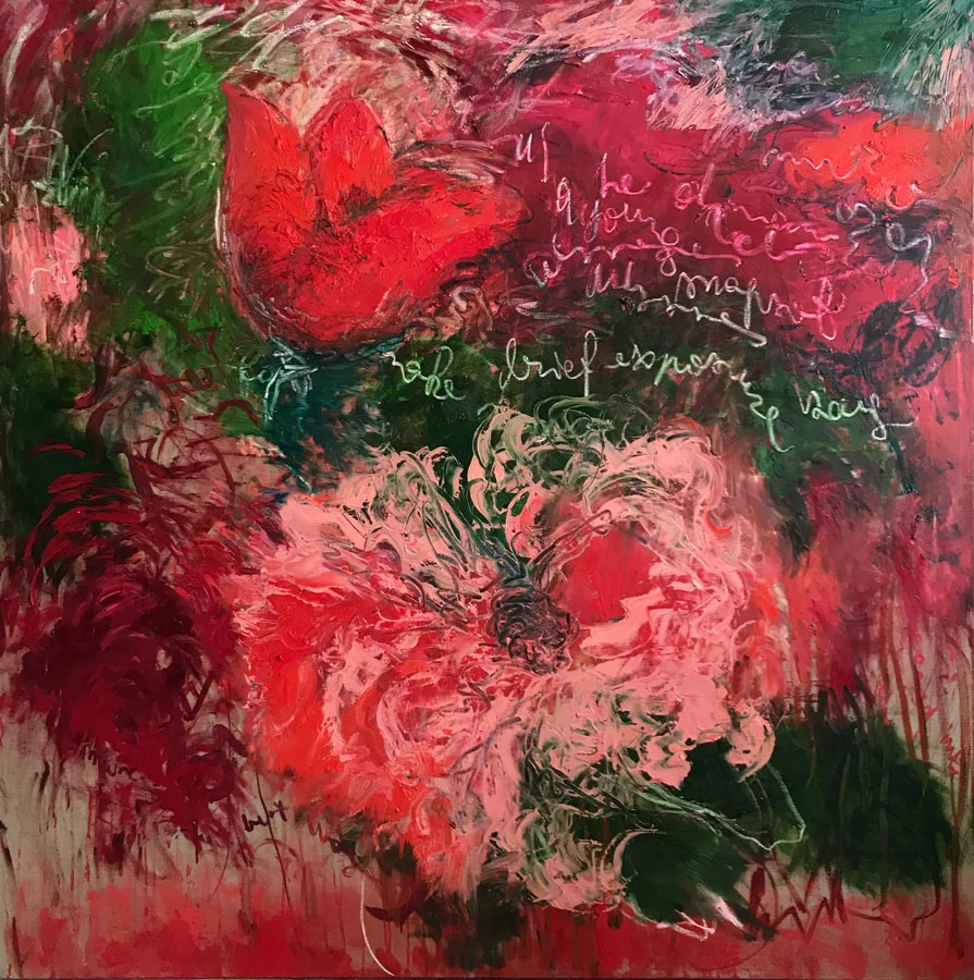 Brief Exposure, 2018, oil on linen, 170 cm x 170 cm