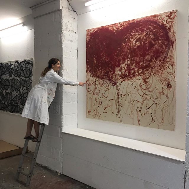 Installing SEVEN exhibition at Pbauhaus in Margate/Broadstairs alongside great artists from around the world - FB page sevenartists #turnercontemporary #turnerprize #margate19 #thanet #contemporaryart @pooja.ahoart @willowewinston @laura_migliorino