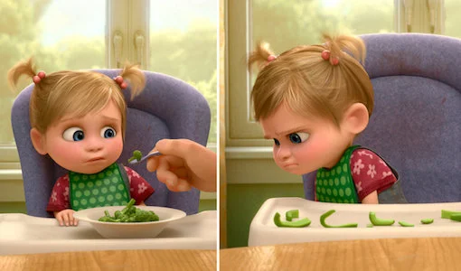 European and Japanese localization of Inside Out . Image courtesy of Disney/Pixar.