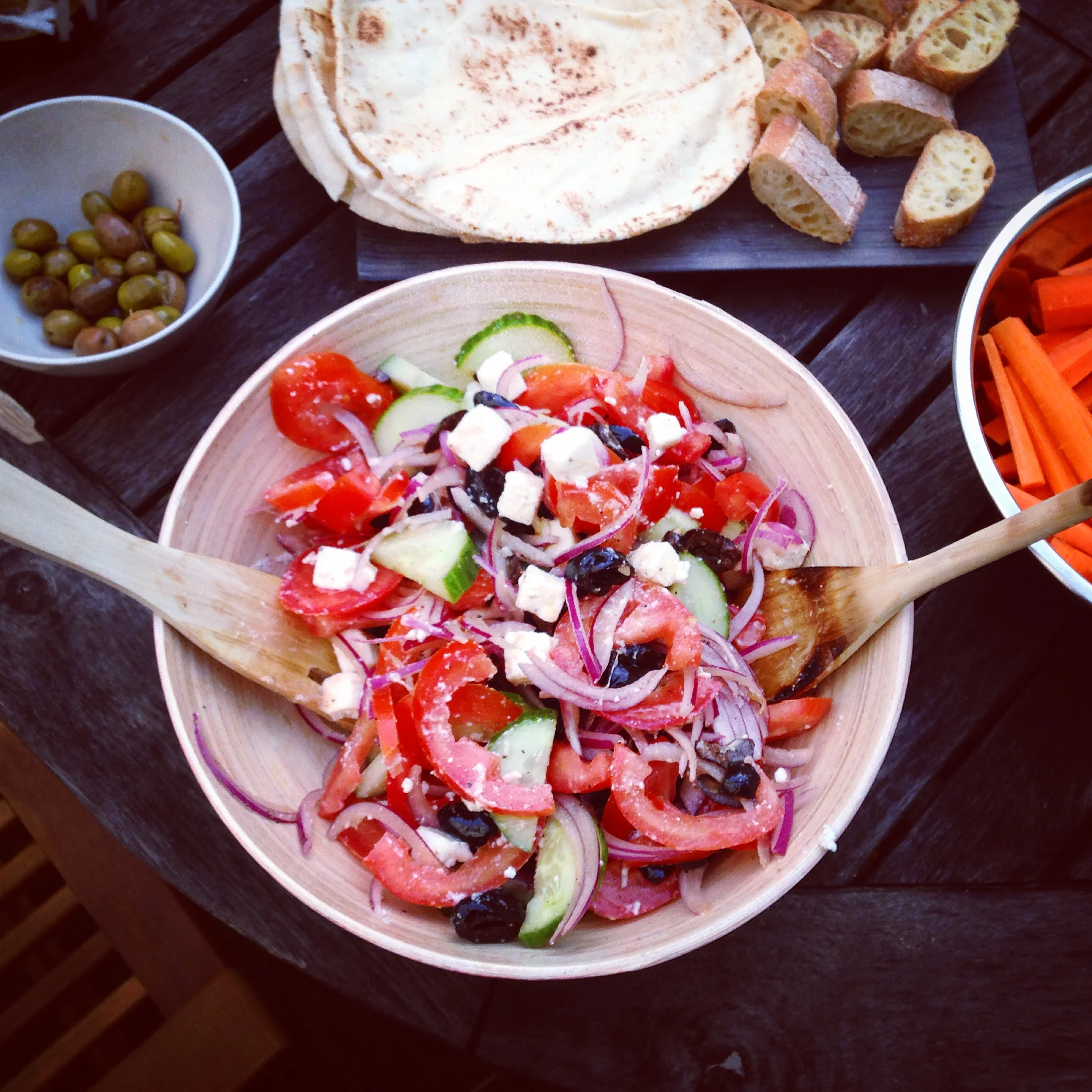 Une petite salade grecque