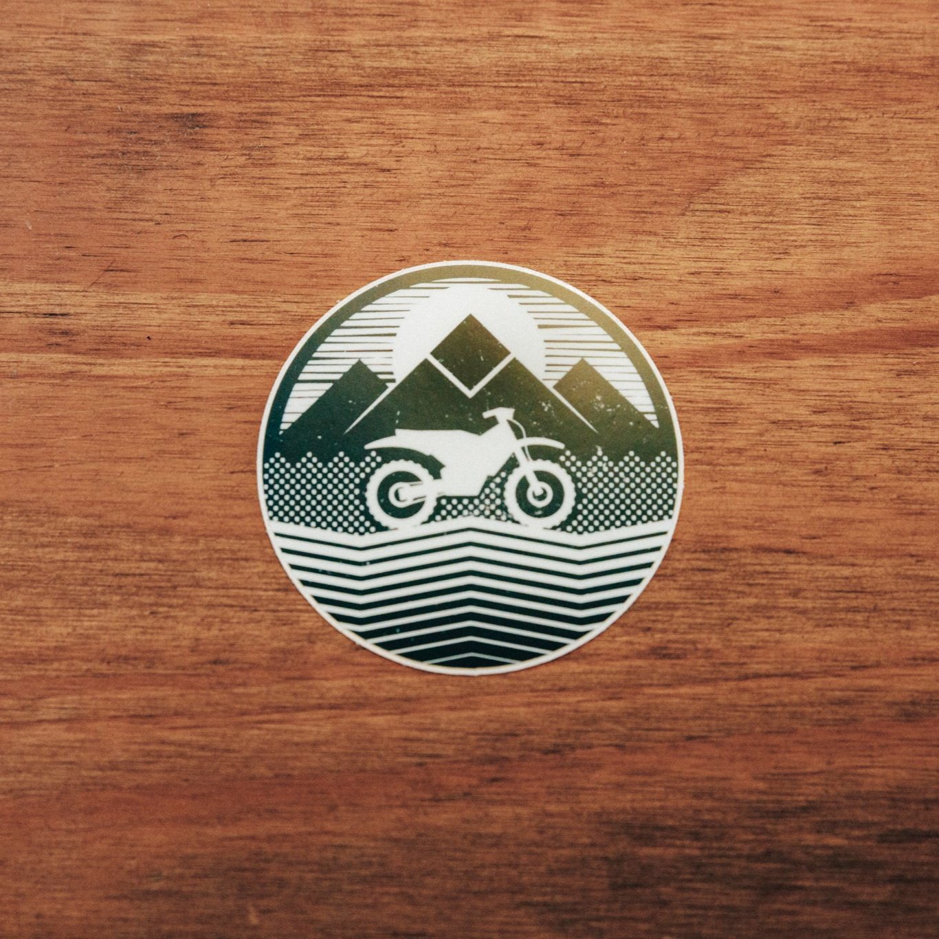 Dual Sport Life Classic Sticker