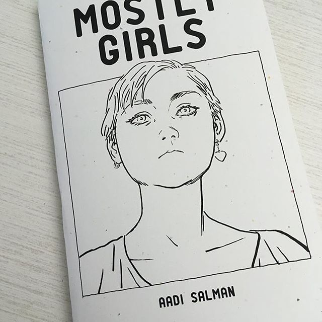 Salam semua.

Pre-order untuk zine MOSTLY GIRLS sudah dibuka!

Penghantaran akan bermula  pertengahan Oktober 2018.

Zine &ldquo;sketchbook&rdquo; koleksi lukisan hitam-putih lama dan baru. - 24 m/s tidak termasuk kulit muka.
- Saiz: 8.5 x 5.5 inci.
