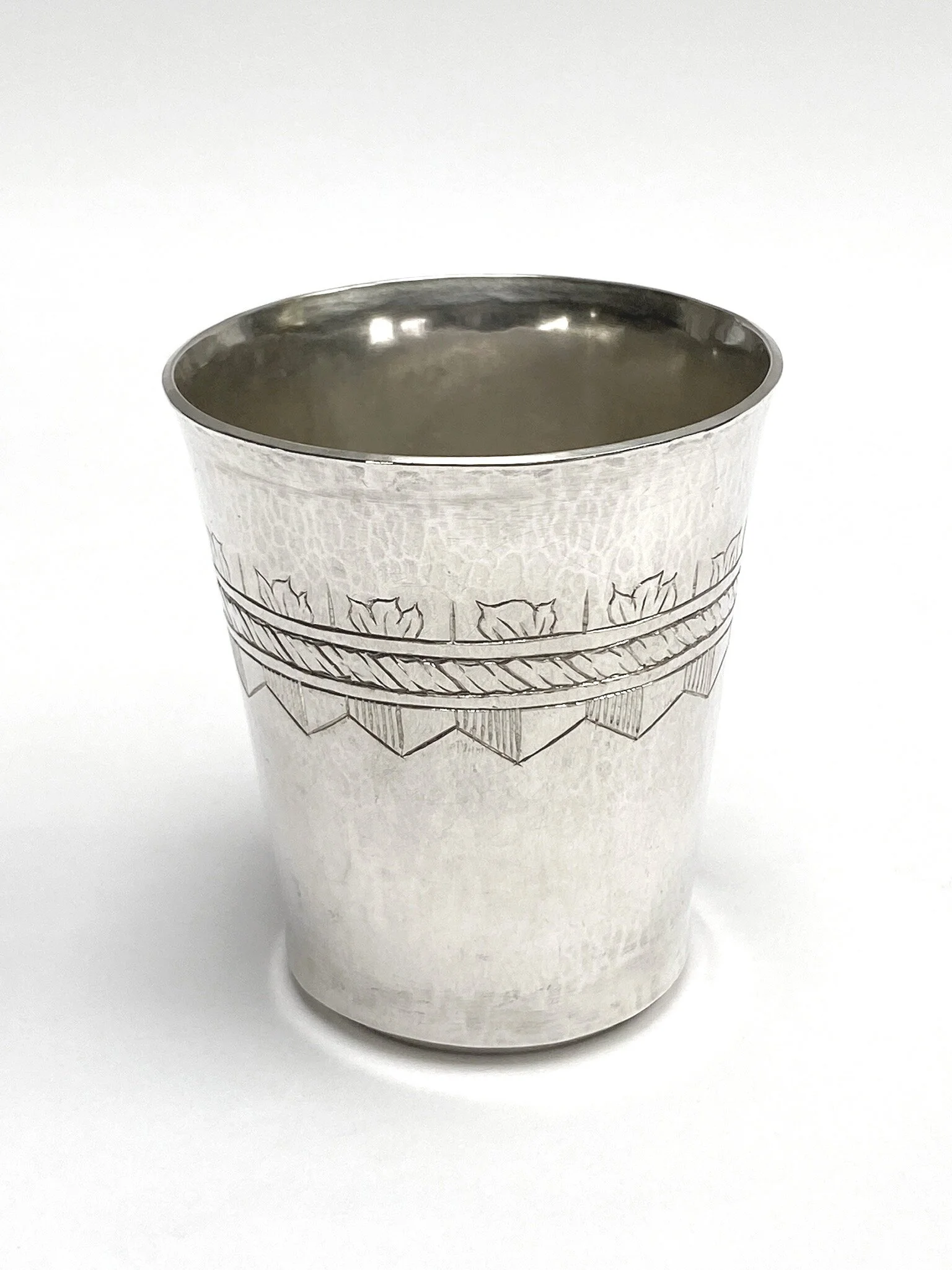 Handmade Silver Kiddush Cup