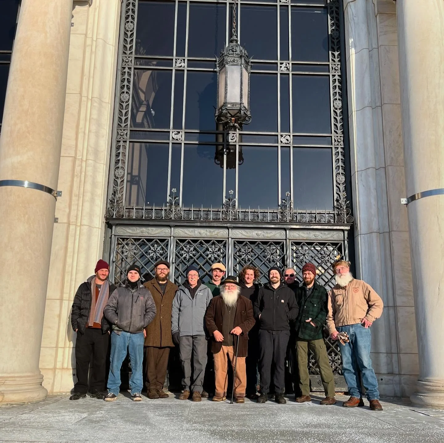 This past weekend we hosted The Traditional Ironwork Symposium in Detroit. This intimate gathering focused on seeing, making, and discussing traditional ironwork in the US. We visited museums and private collections, looked at architecture and rare b