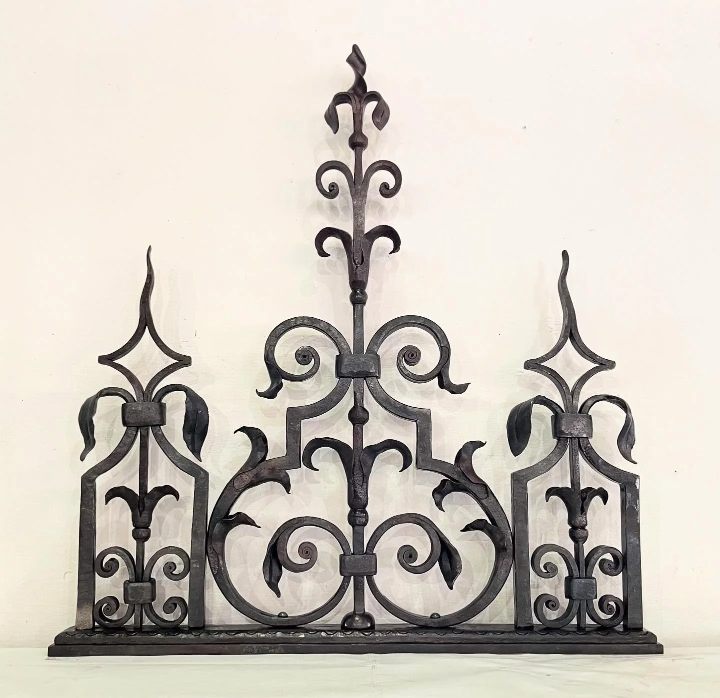 The Historic Blacksmith Conservancy was the featured demonstrator at the Southern Ohio Forge and Anvil Quad State round up this past week. 

After acquiring the Samuel Yellin Tool Collection, we decided to make a cresting ornament modeled after Yelli