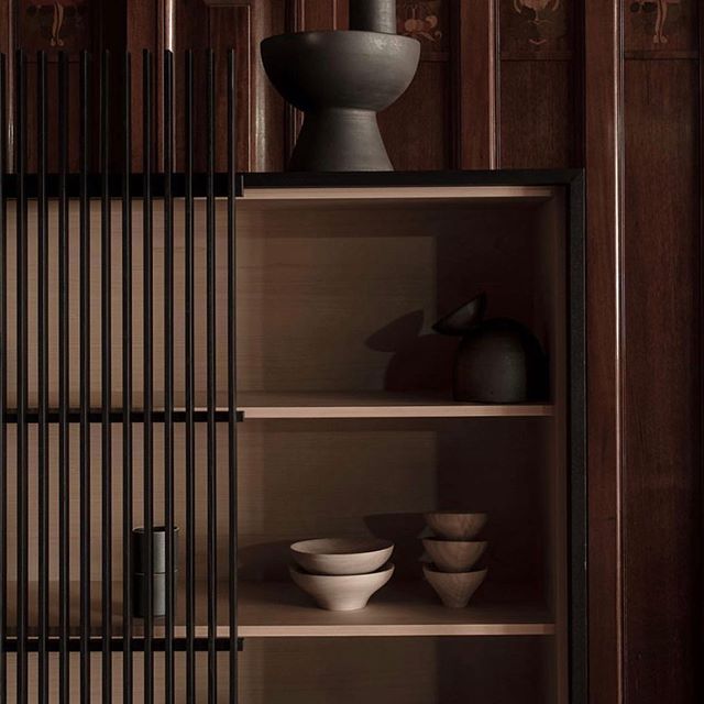 A while ago I designed the Kumiko cabinet for the Japanese furniture company Ariake Collection. Here is one of Andy Liffners wonderful photos from the amazing Phoenix palace exhibition earlier this year.
Objects from Origin. Styling by Anna Lena Lein