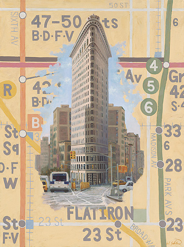 Flatiron, 30" x 40"