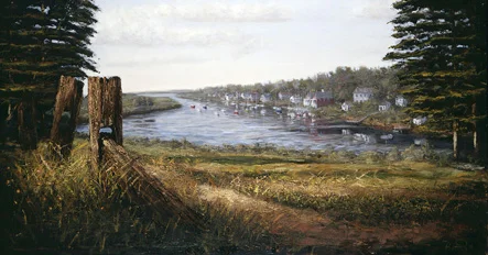 Harbor View, 24" x 36"